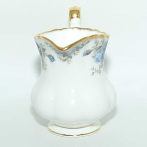 Royal Albert Bone China England Moonlight Rose milk jug and sugar bowl | Tea size | UK made