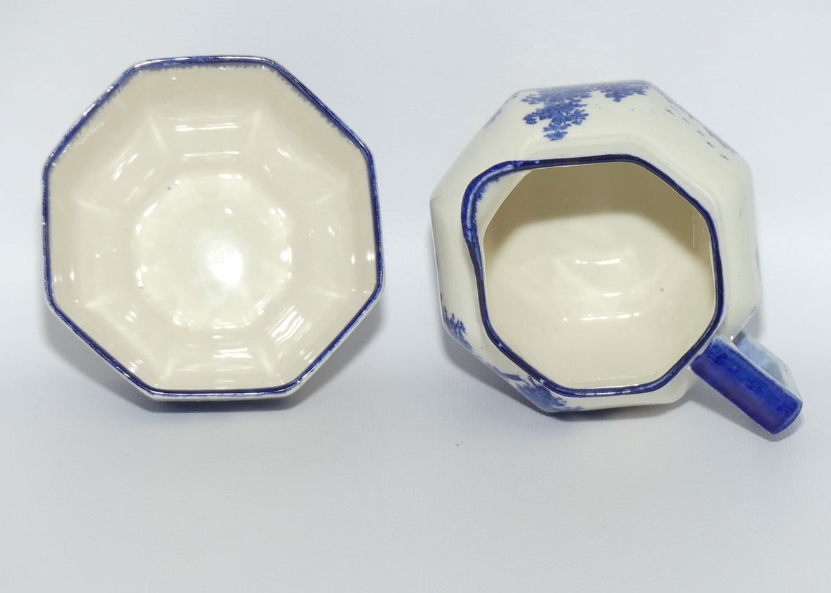 Royal Doulton Norfolk milk jug and sugar bowl