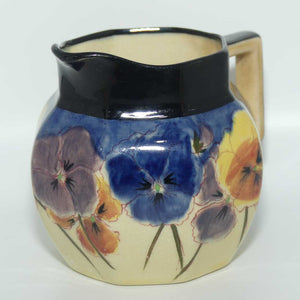 Royal Doulton Pansy with Black Border D4049 | milk jug