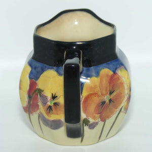 Royal Doulton Pansy with Black Border D4049 | milk jug