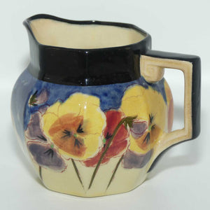 Royal Doulton Pansy with Black Border D4049 | milk jug