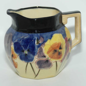 Royal Doulton Pansy with Black Border D4049 | milk jug