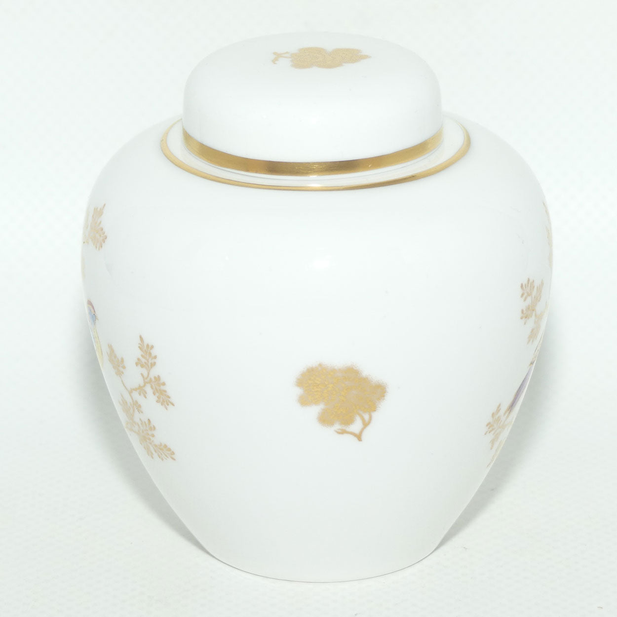 Spode Bird Motif miniature ginger jar
