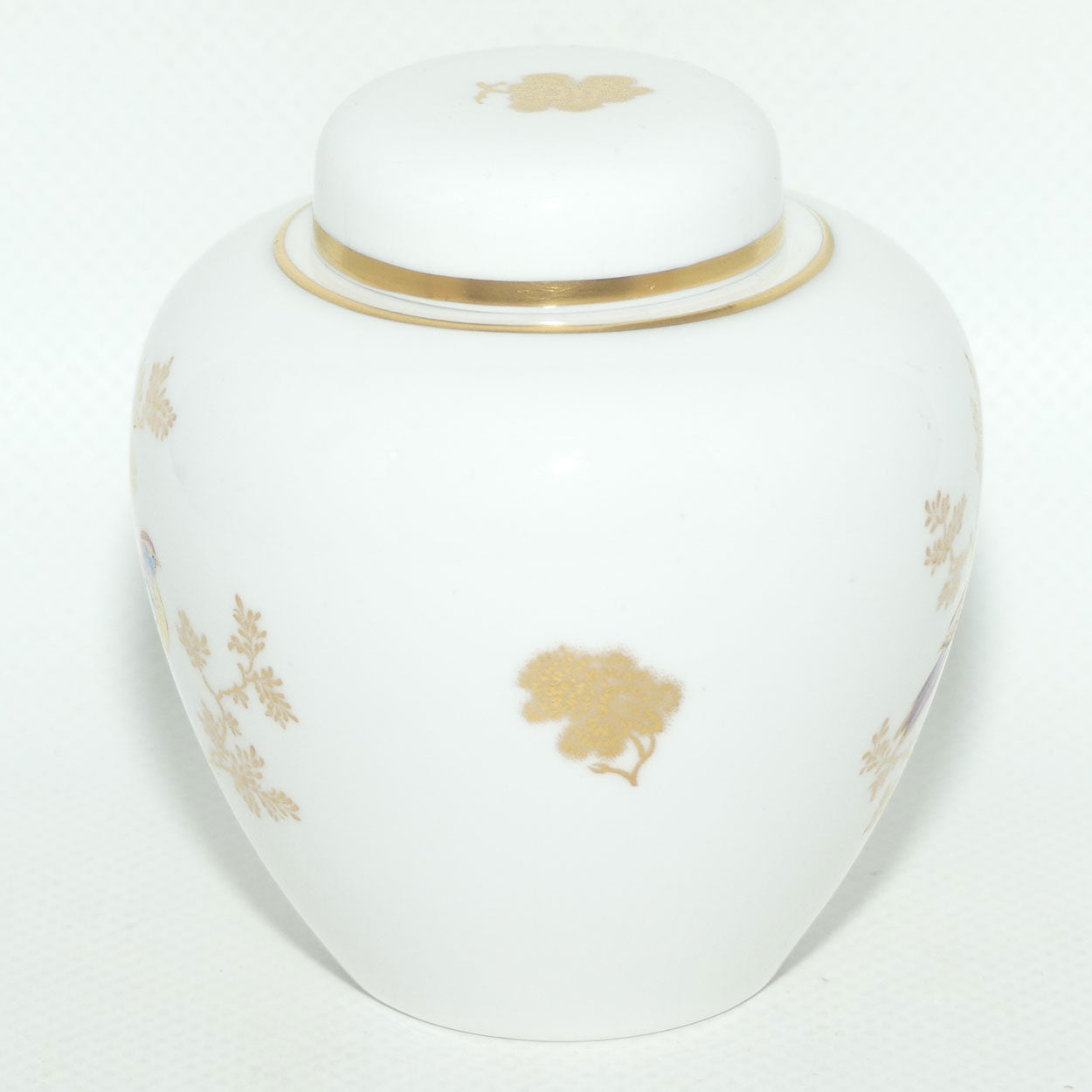 Spode Bird Motif miniature ginger jar