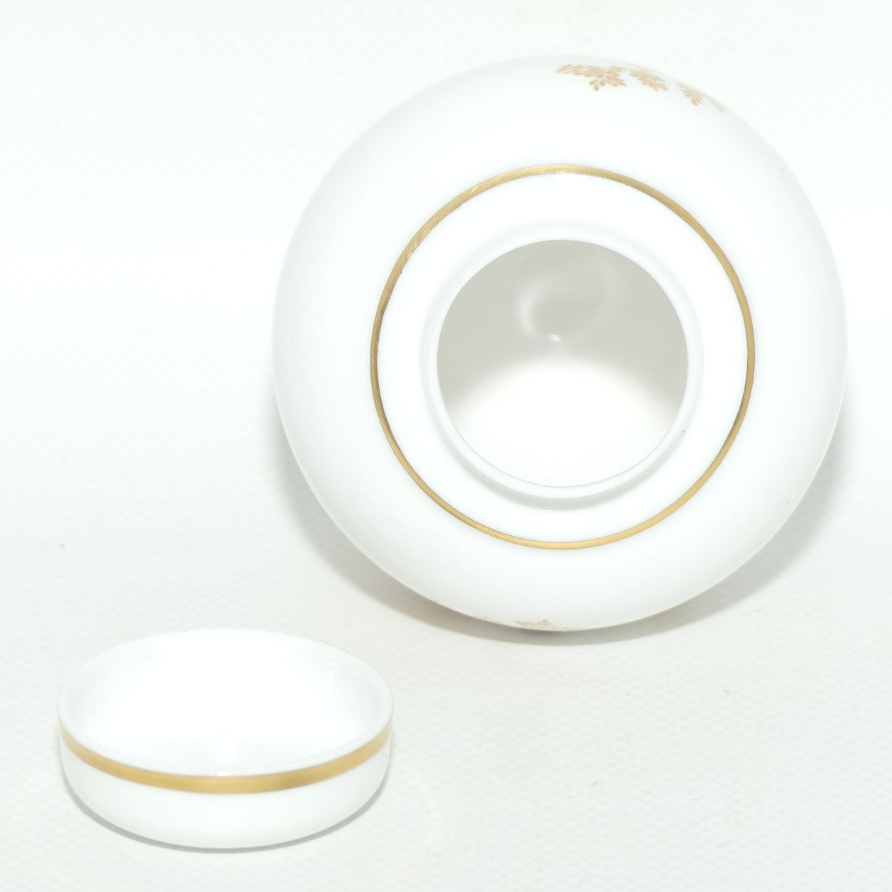 Spode Bird Motif miniature ginger jar