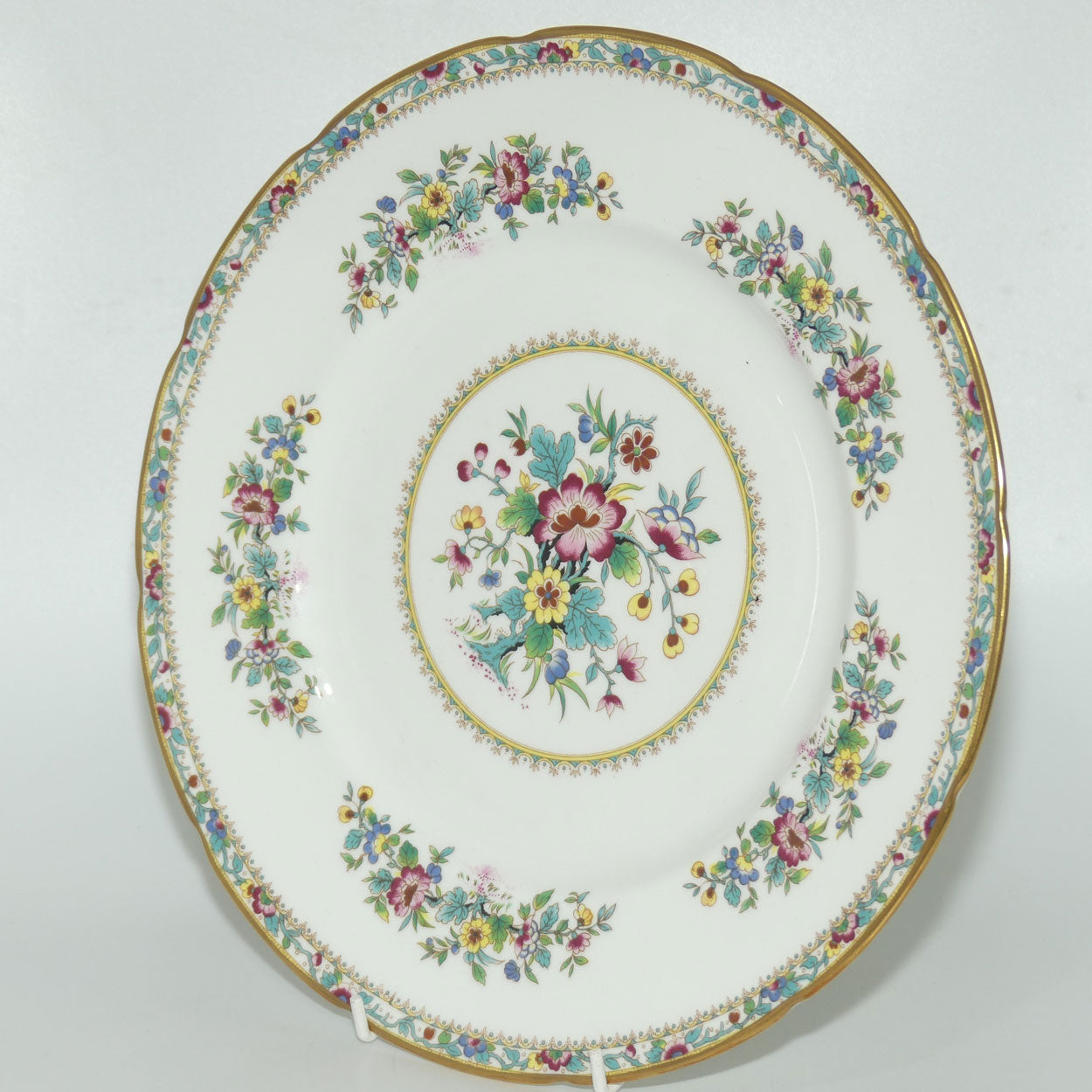 Coalport Ming Rose cabinet plate | 28cm