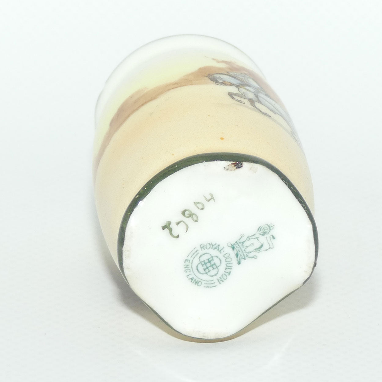 Royal Doulton Coaching Days miniature vase E3804 | 4 Splay Feet