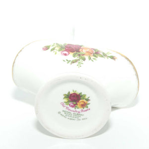 Royal Albert Bone China Old Country Roses England mini basket | © Royal Albert Ltd 1962 | UK made