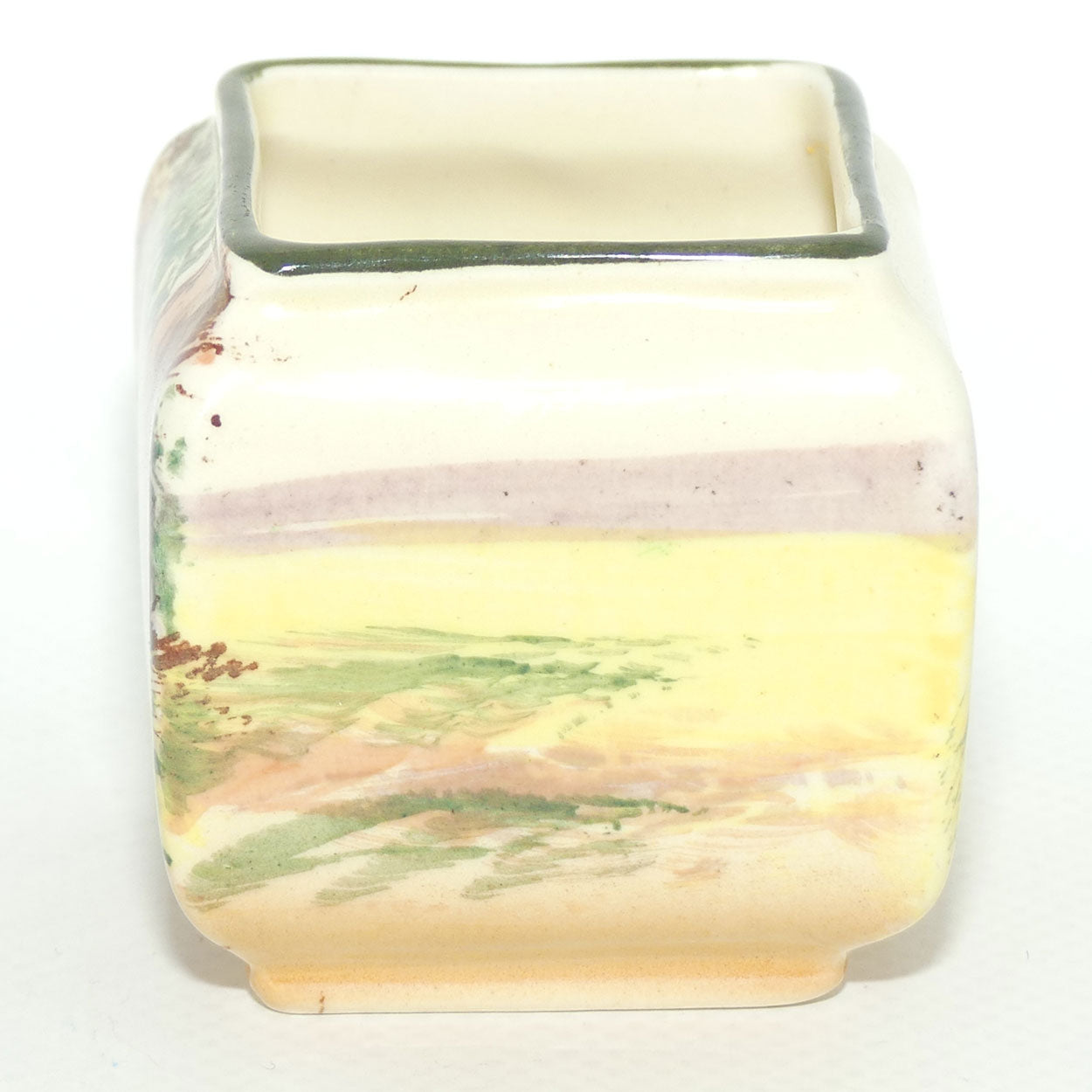 Royal Doulton Rustic England miniature box vase D5694