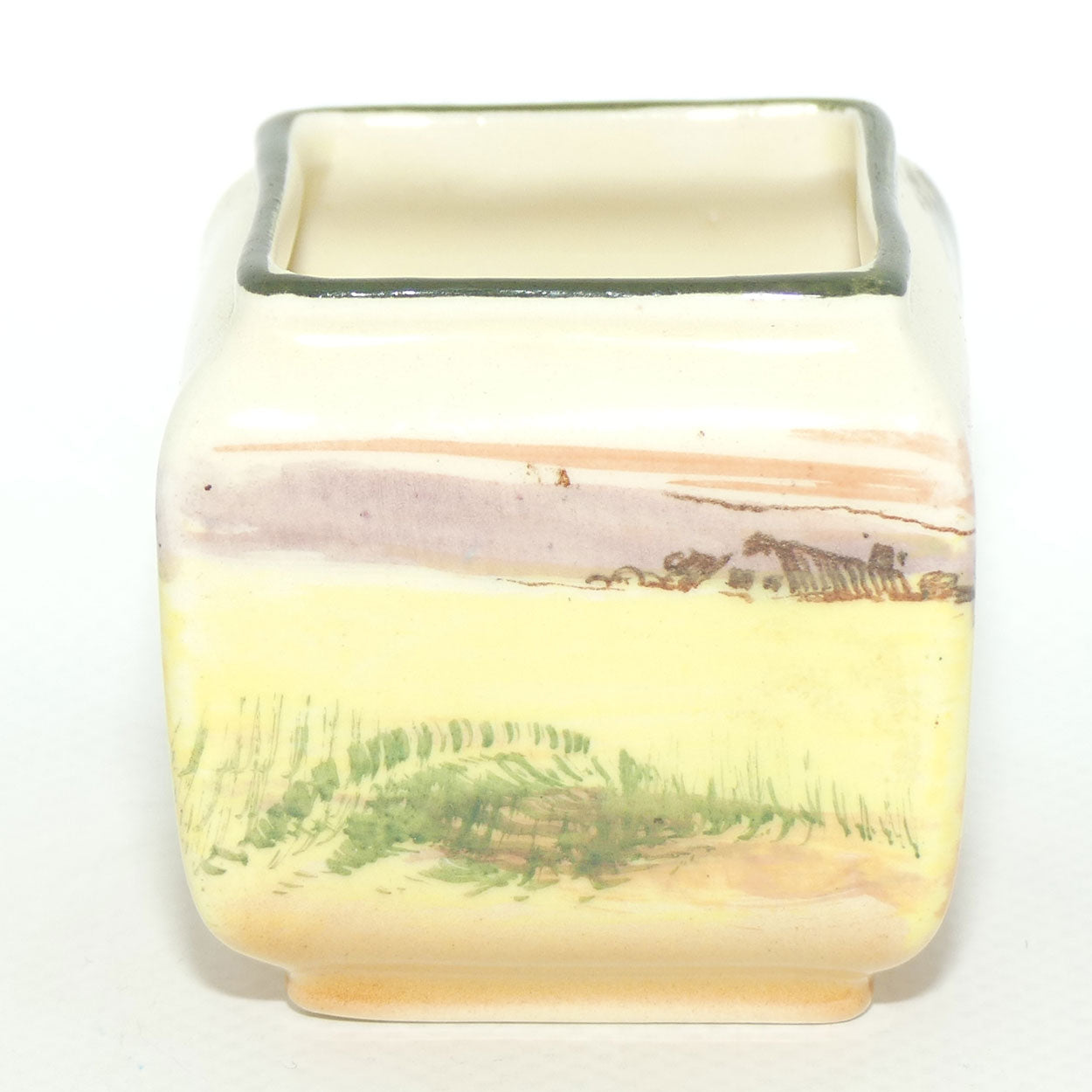 Royal Doulton Rustic England miniature box vase D5694