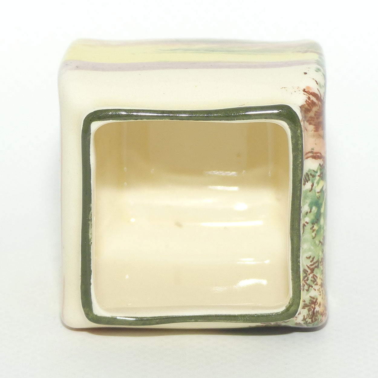 Royal Doulton Rustic England miniature box vase D5694