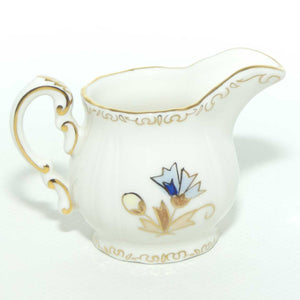 Zsolnay Hungary miniature creamer | Cornflower pattern