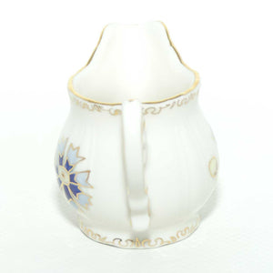 Zsolnay Hungary miniature creamer | Cornflower pattern