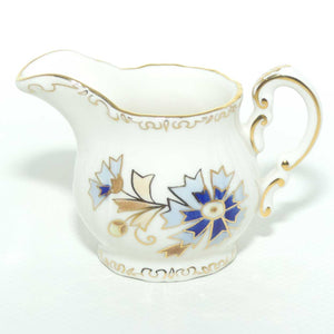 Zsolnay Hungary miniature creamer | Cornflower pattern