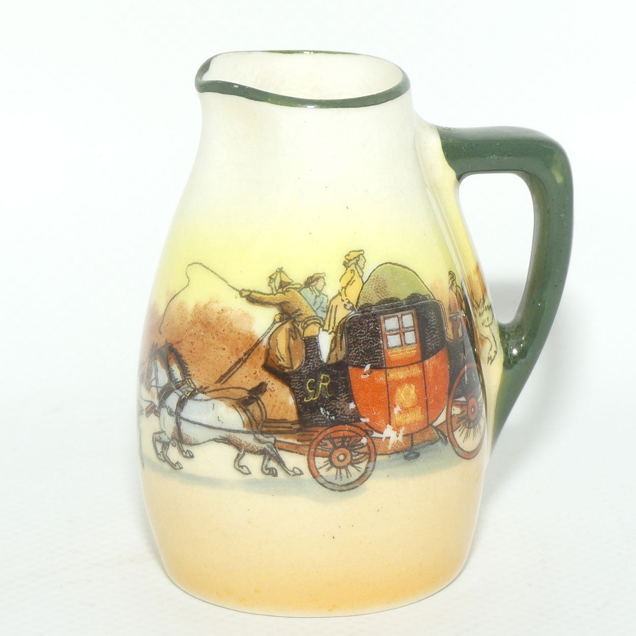 Royal Doulton Coaching Days miniature jug E3804