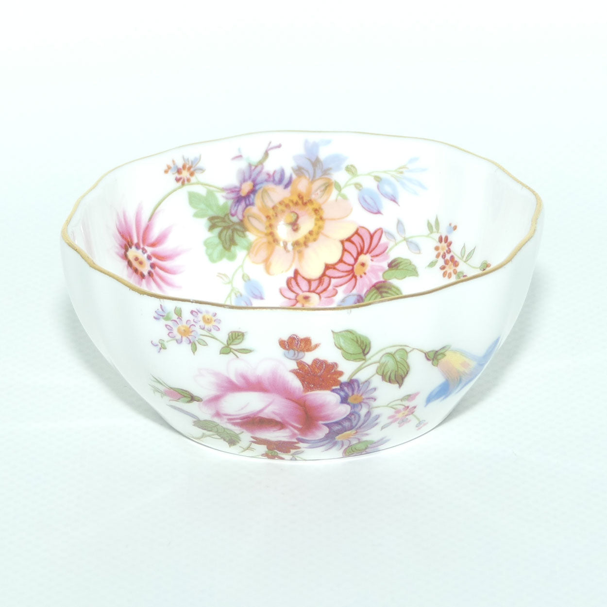Royal Crown Derby Derby Posies milk jug and sugar bowl | mini size