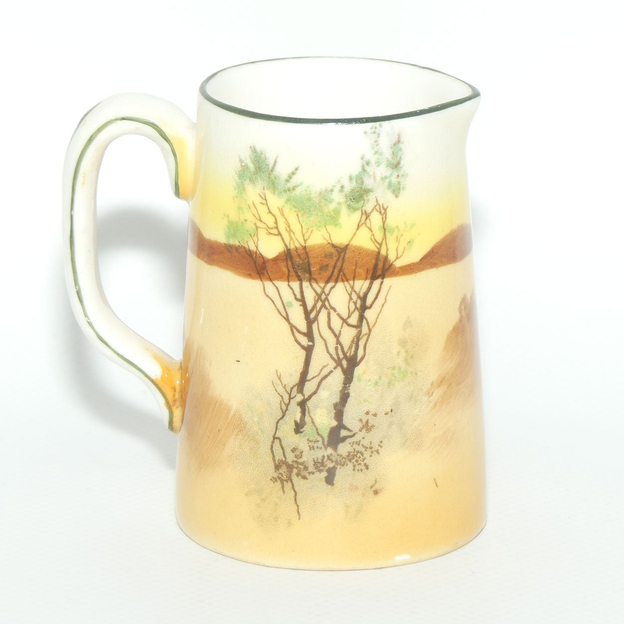 Royal Doulton Coaching Days Rope twist handle milk jug | Miniature