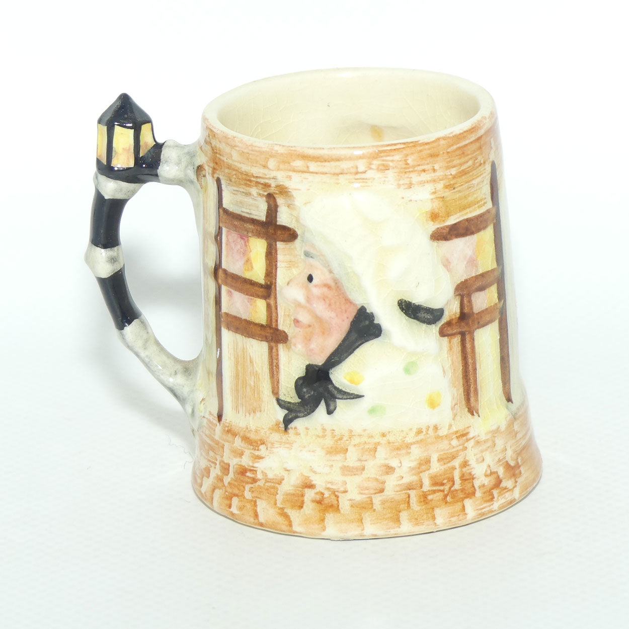 Lancaster and Sandland mug | Dickens low relief | Weller and Sairey Gamp | mini size