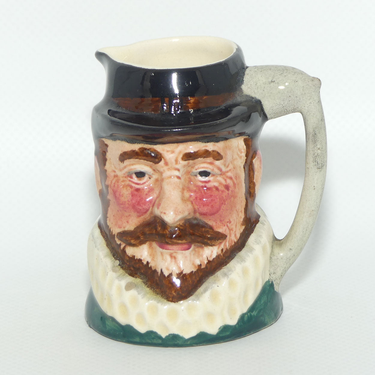 Lancaster and Sandland miniature character jug | Sir Walter Raleigh