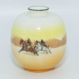 Royal Doulton Coaching Days miniature ball vase E3804