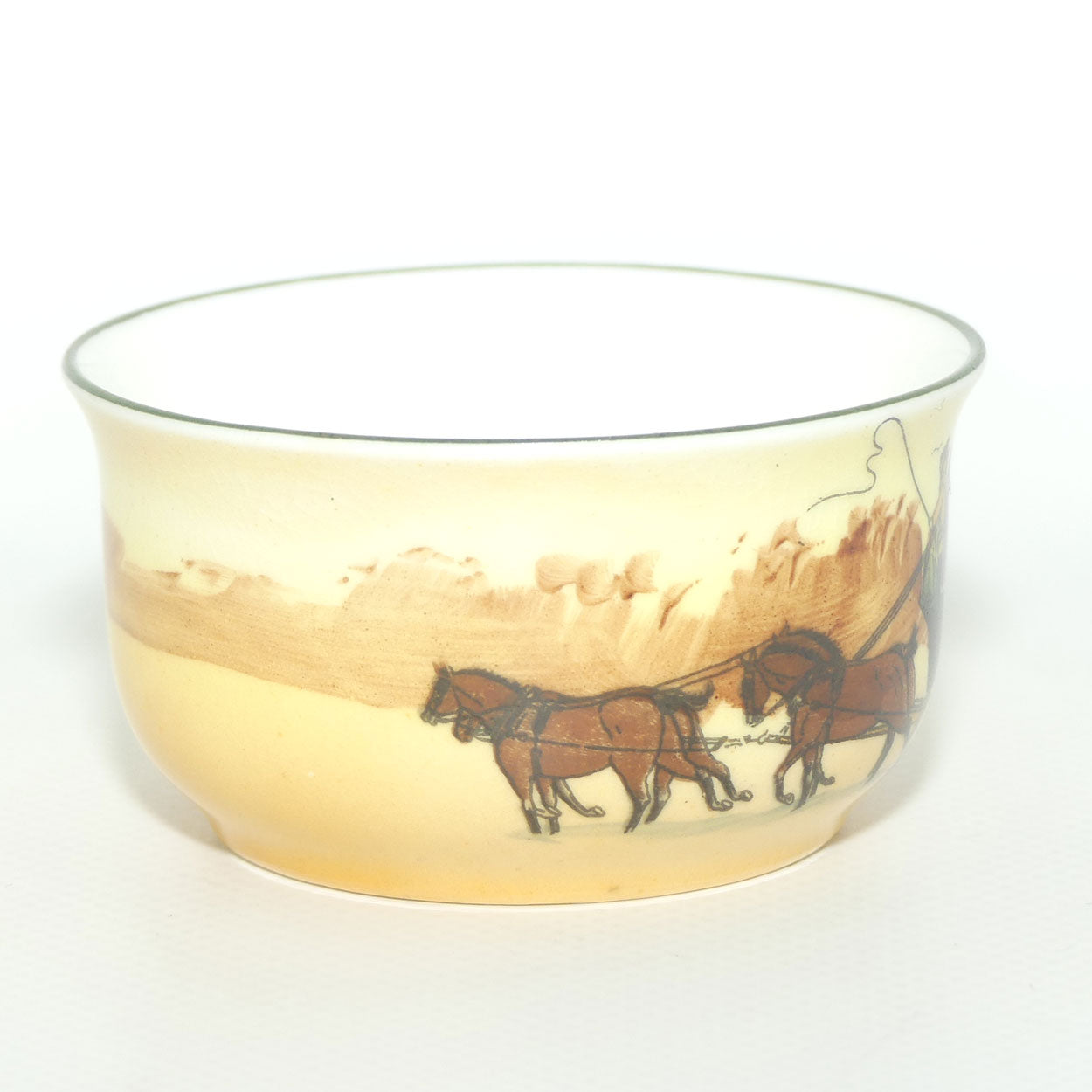 Royal Doulton Coaching Days miniature sugar bowl