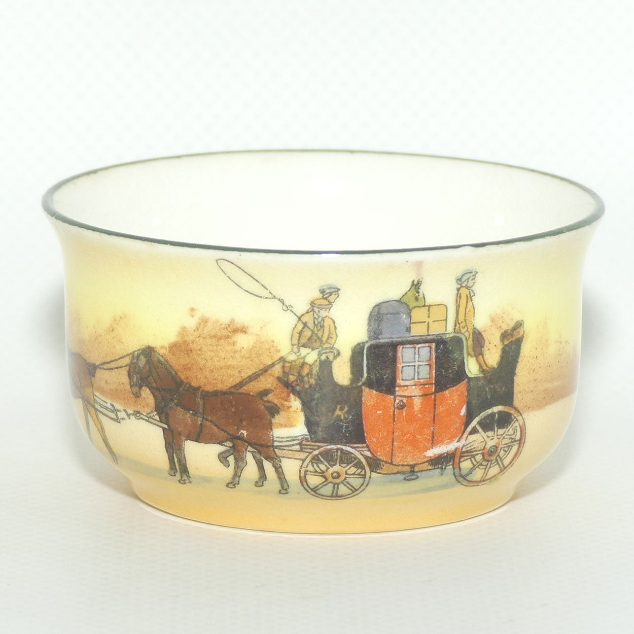 Royal Doulton Coaching Days miniature sugar bowl E3804