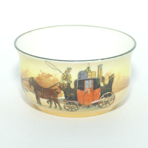 Royal Doulton Coaching Days miniature sugar bowl E3804