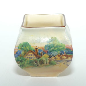 Royal Doulton Summertime in England miniature vase D6131