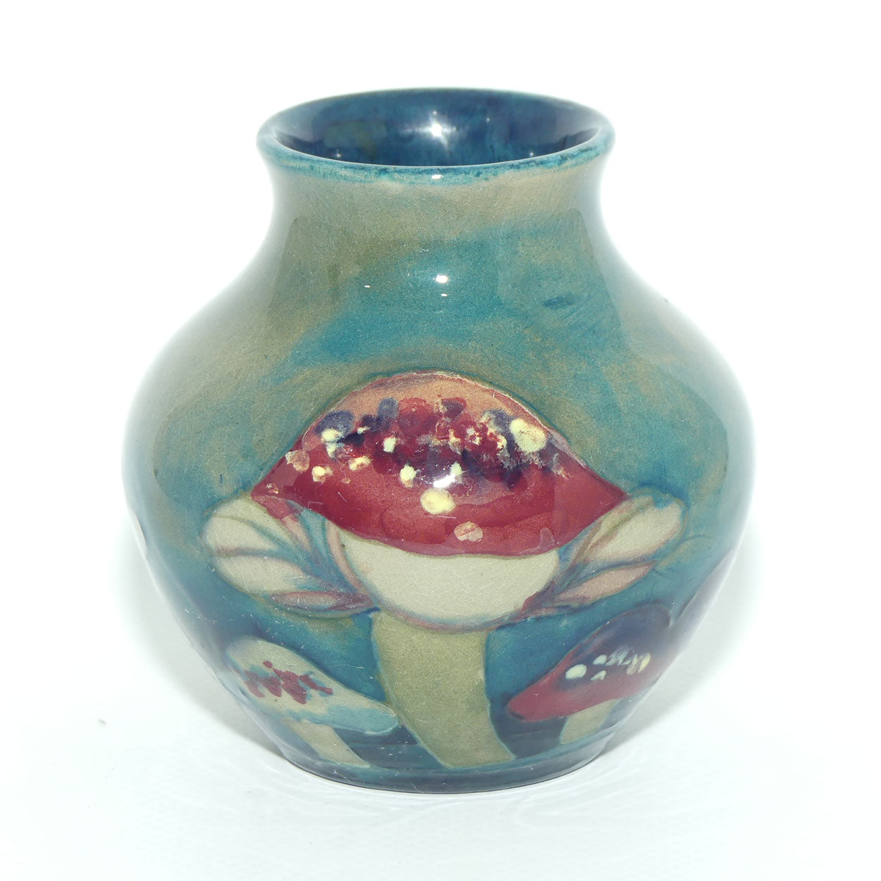 William Moorcroft Claremont vase | 11 Mushrooms