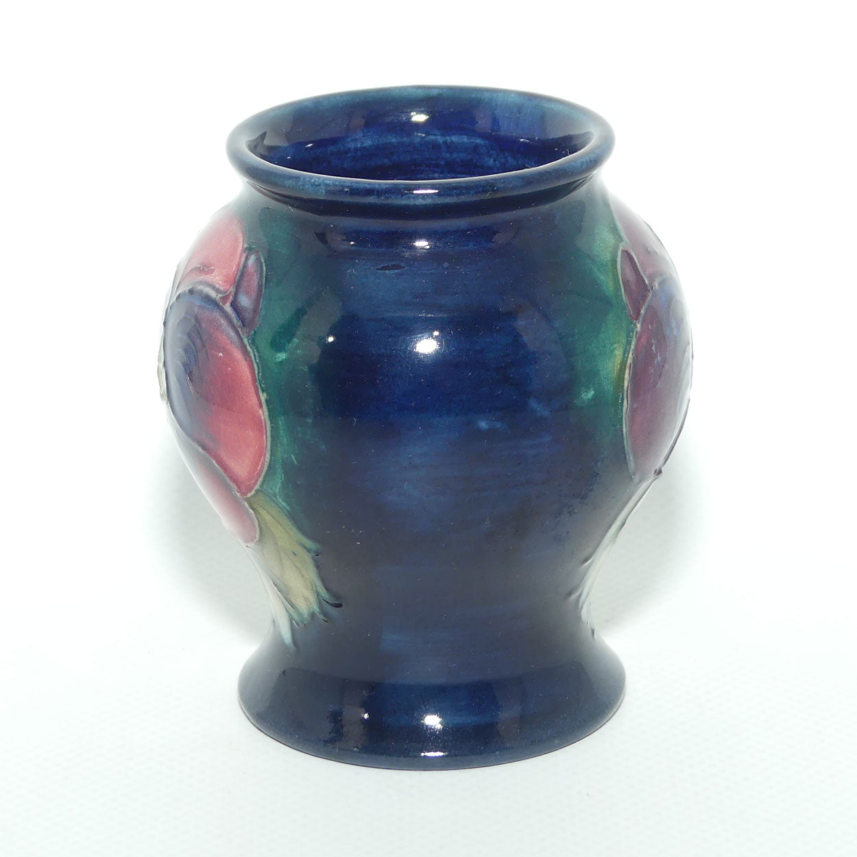 William Moorcroft Pansy small vase | #1 | Shape 146