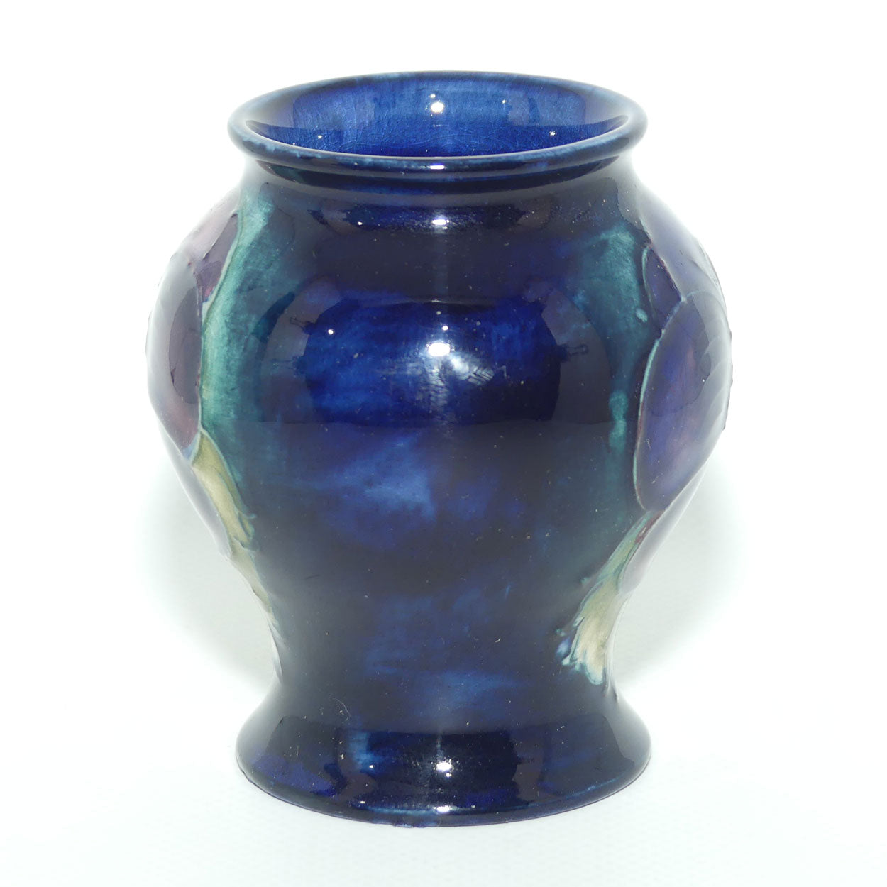 William Moorcroft Pansy small vase | #2 | Shape 146