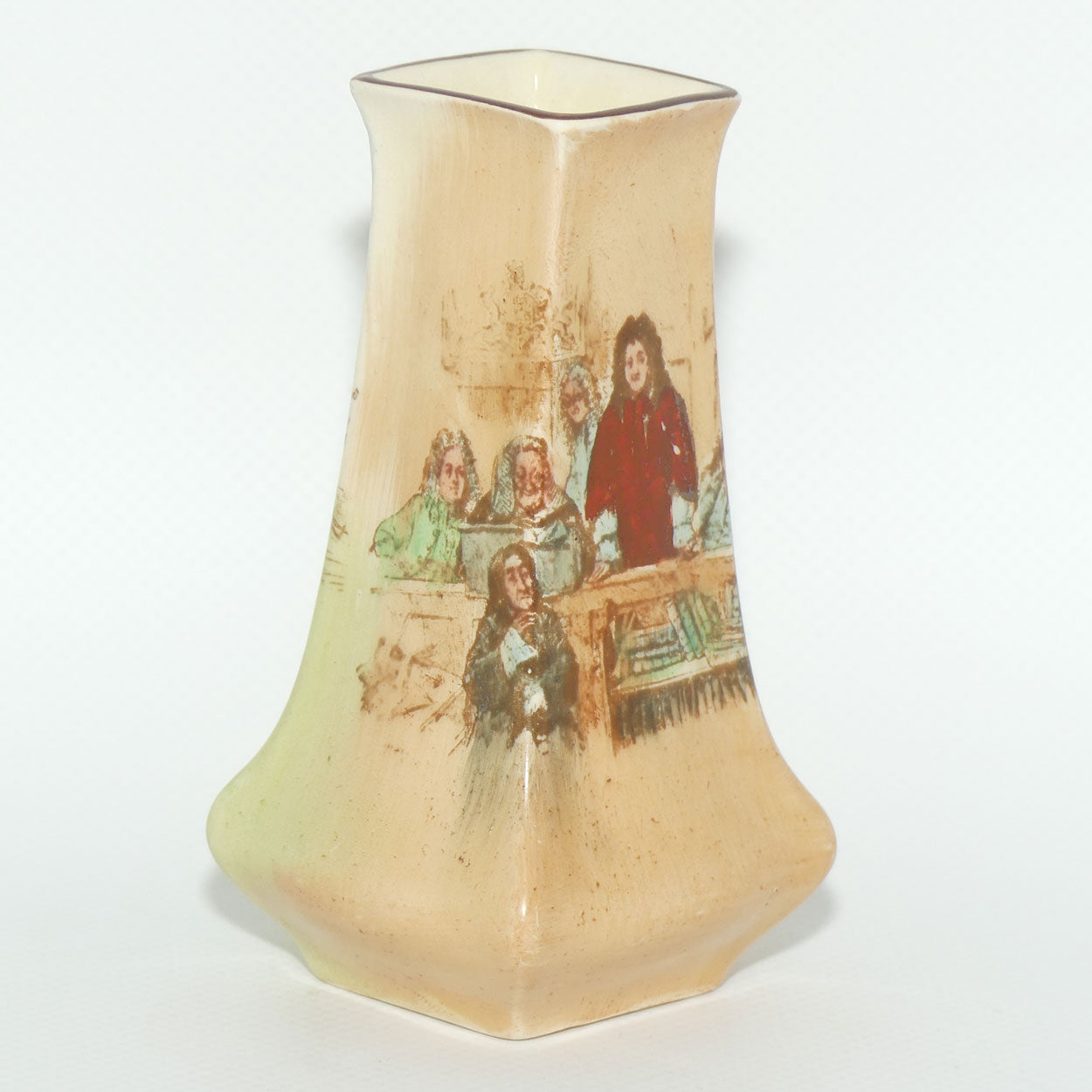 Royal Doulton Sir Roger De Coverley miniature vase D5814 | Roger as Magistrate