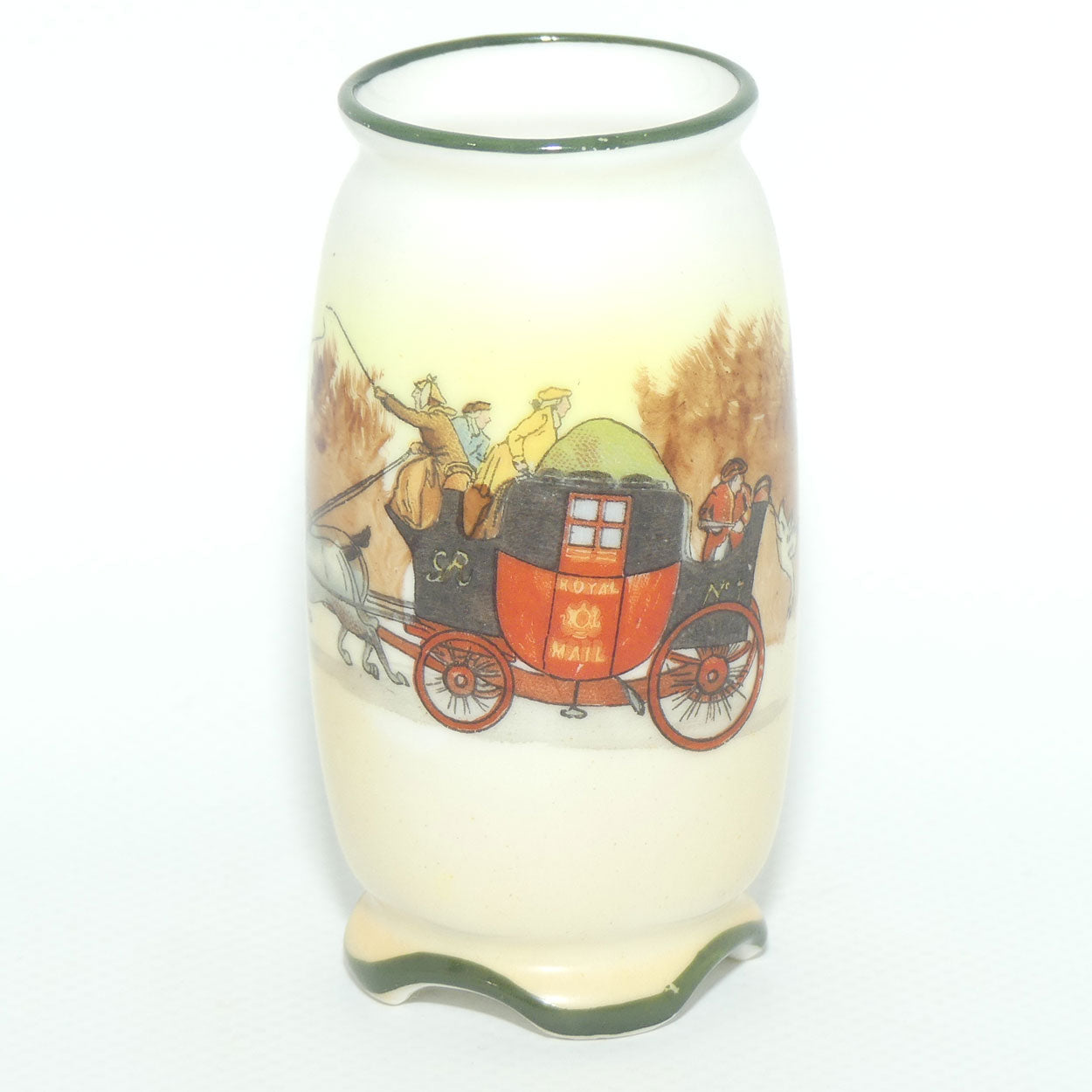 Royal Doulton Coaching Days miniature vase E3804 | #1