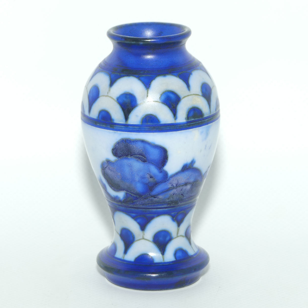 William Moorcroft Dawn miniature vase