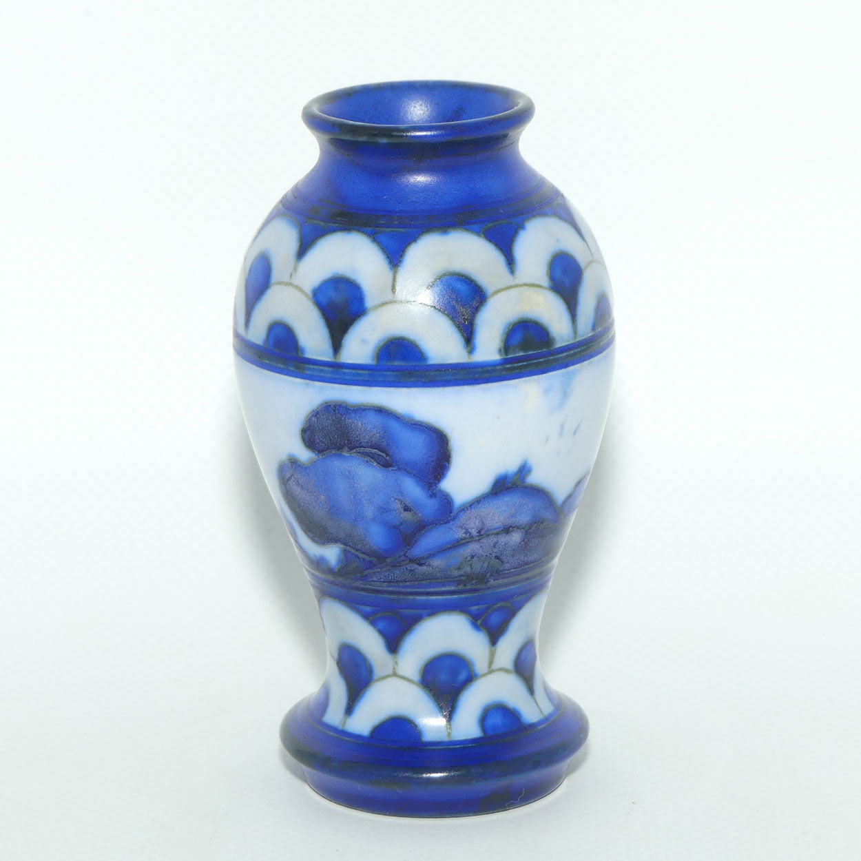 William Moorcroft Dawn miniature vase
