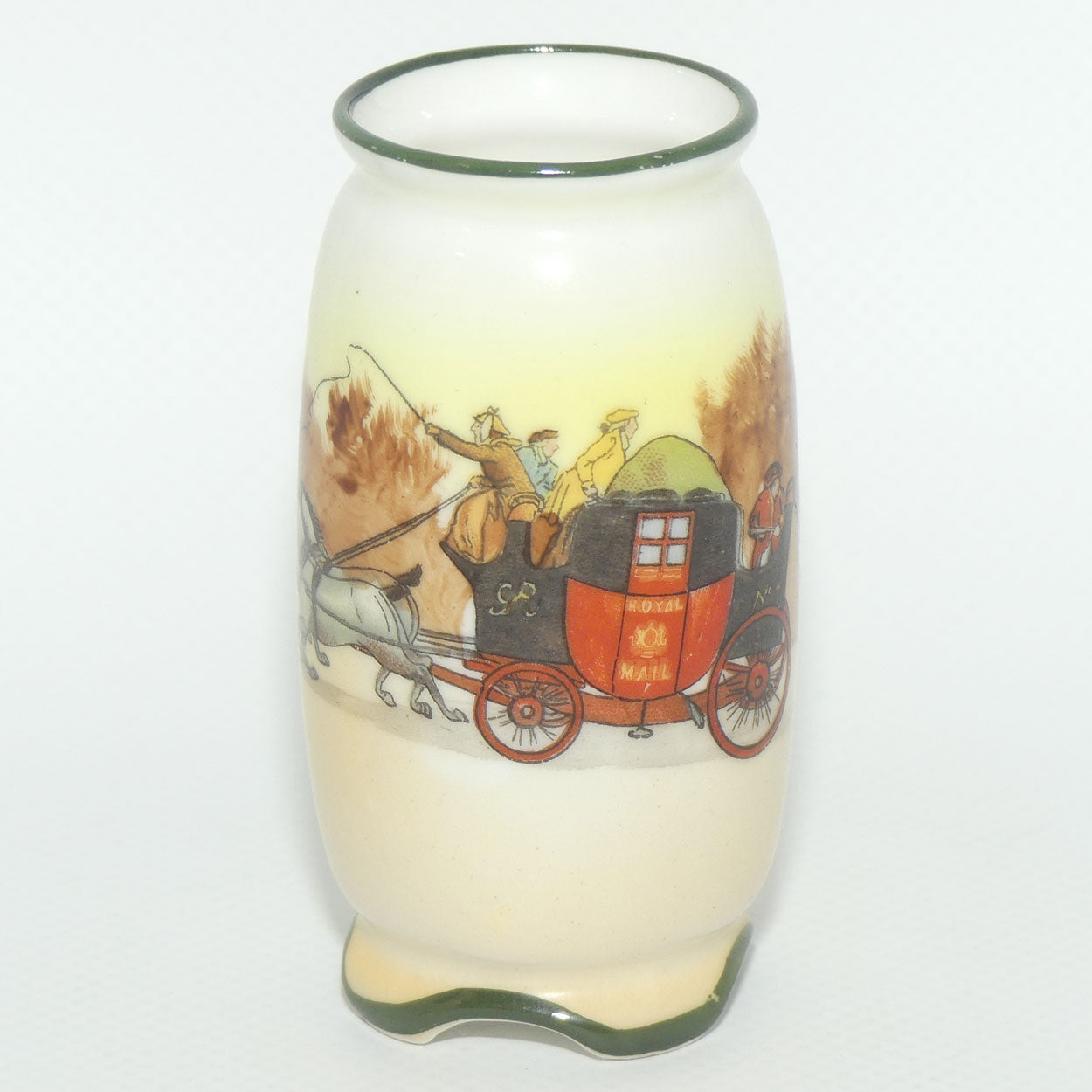 Royal Doulton Coaching Days miniature vase E3804 | #1