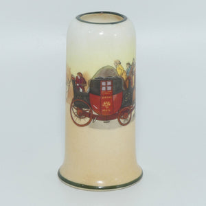 Royal Doulton Coaching Days miniature Cylindrical vase #2