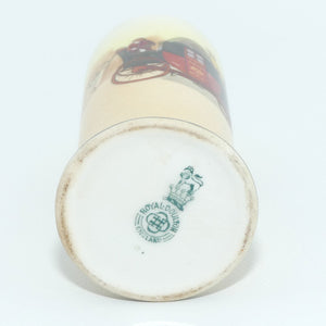 Royal Doulton Coaching Days miniature Cylindrical vase #2