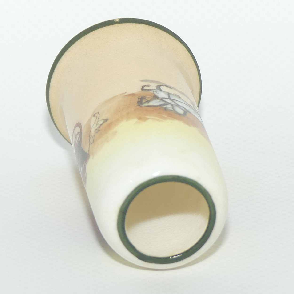 Royal Doulton Coaching Days miniature Cylindrical vase #2