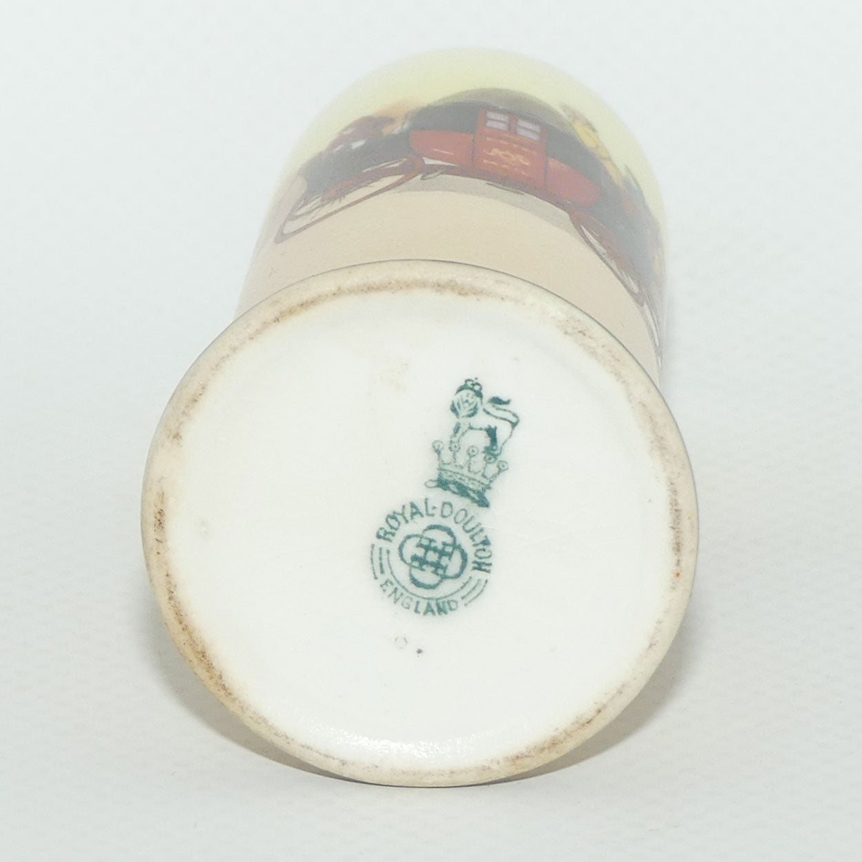 Royal Doulton Coaching Days miniature Cylindrical vase #2