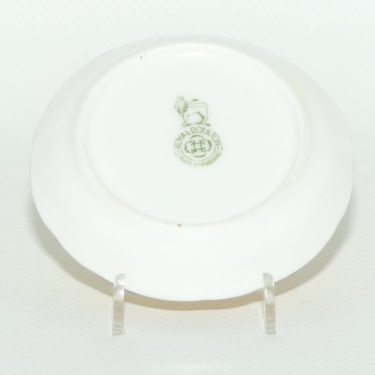Royal Doulton Coaching Days miniature dish | Rare Scene | Youth bringing Pair of Horses