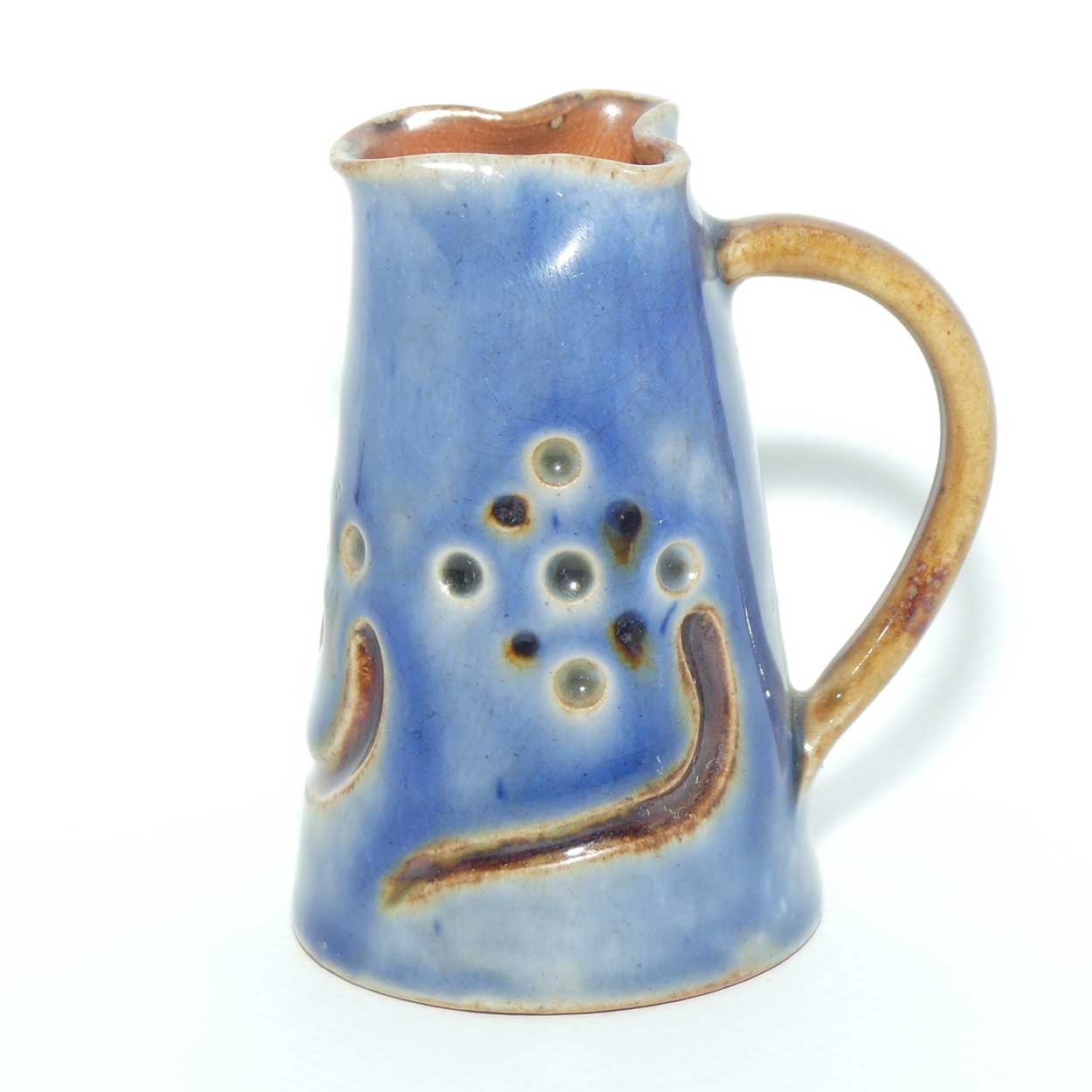 Royal Doulton Stoneware Art Nouveau scrolling design miniature jug | 6804