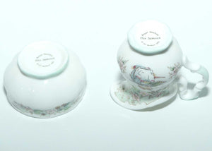 Royal Doulton Brambly Hedge Giftware | miniature 3 piece tea service