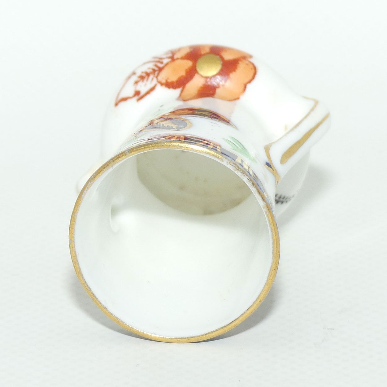 Late Foley Shelley miniature twin handle vase | Imari pattern | c.1900