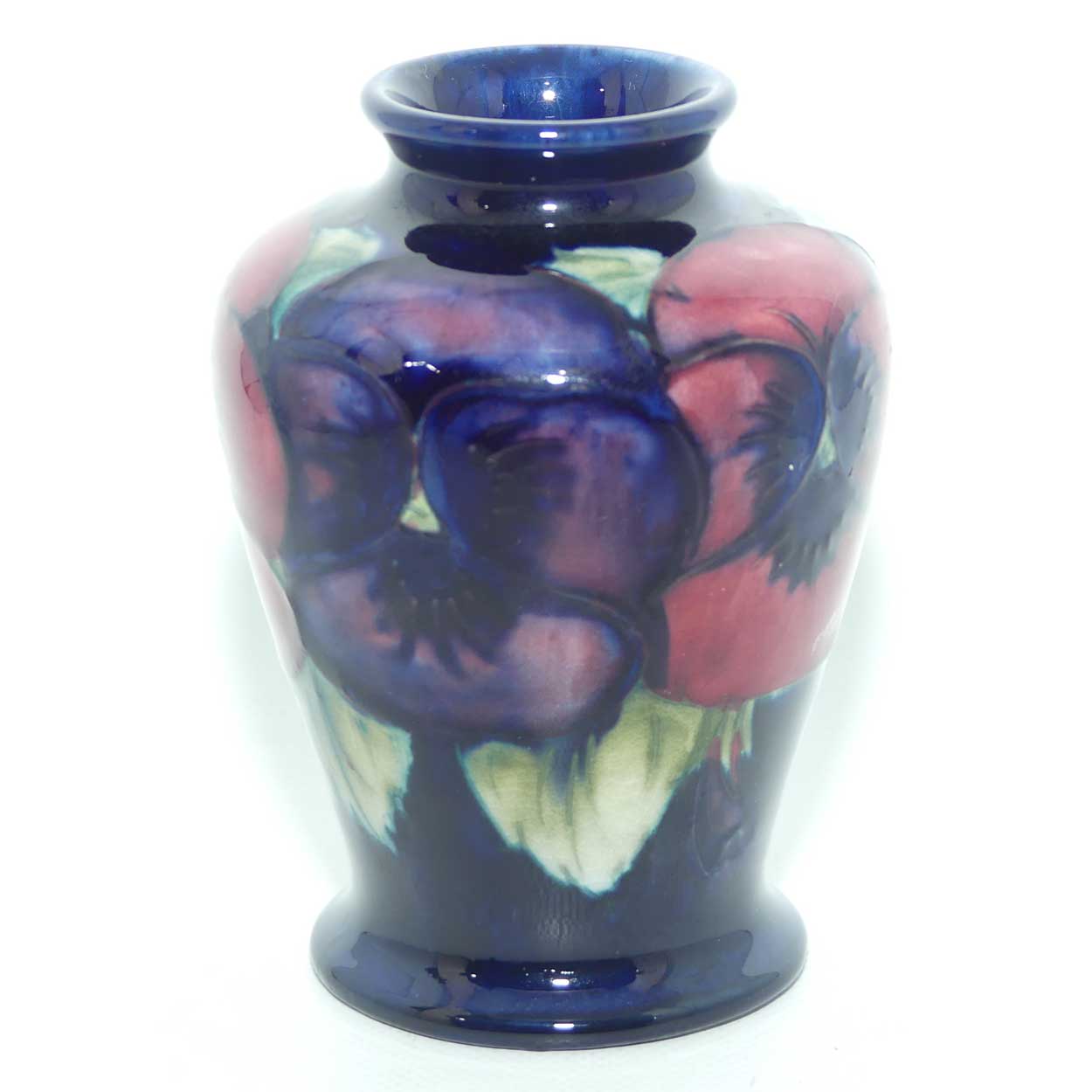 William Moorcroft Pansy miniature vase