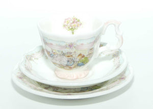 Royal Doulton Brambly Hedge Giftware | miniature trio | The Wedding