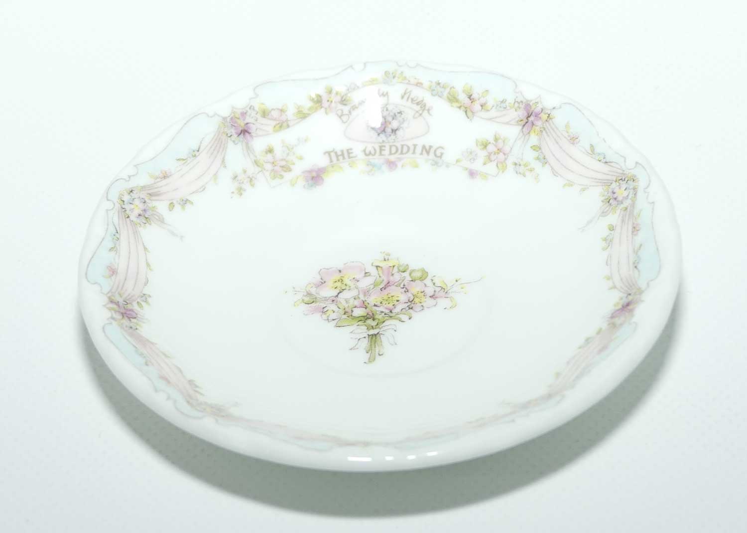 Royal Doulton Brambly Hedge Giftware | miniature trio | The Wedding