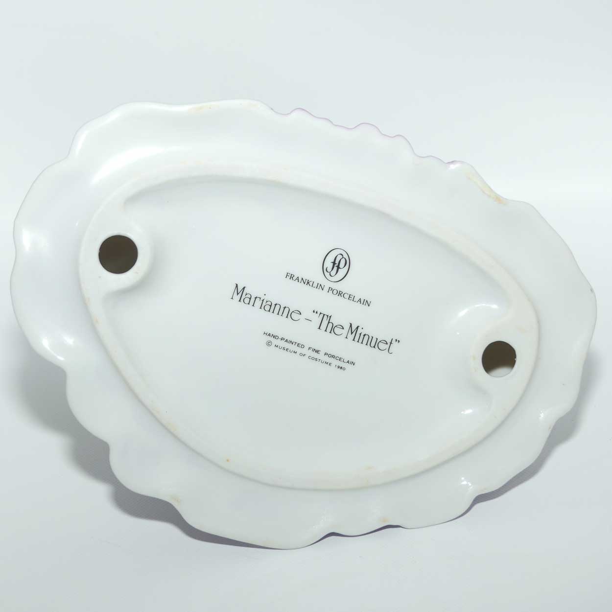 Franklin Porcelain figure | Marianne | The Minuet | #2