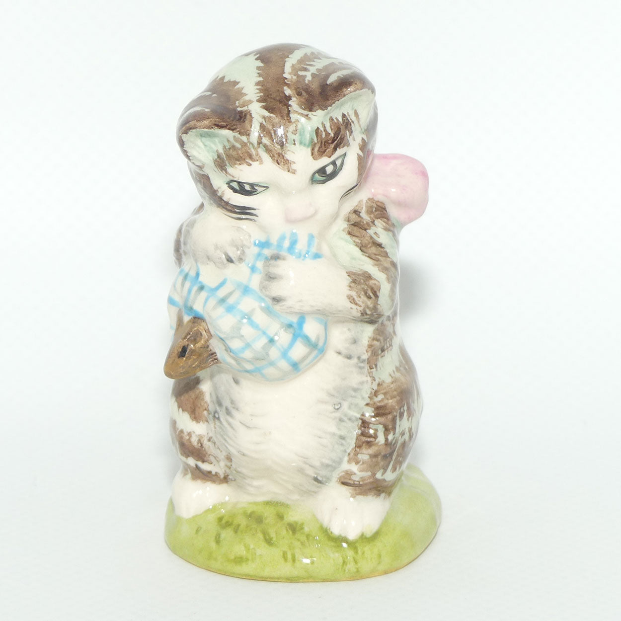 Beswick Beatrix Potter Miss Moppet | Brown Striped Cat | BP10b | #2 boxed