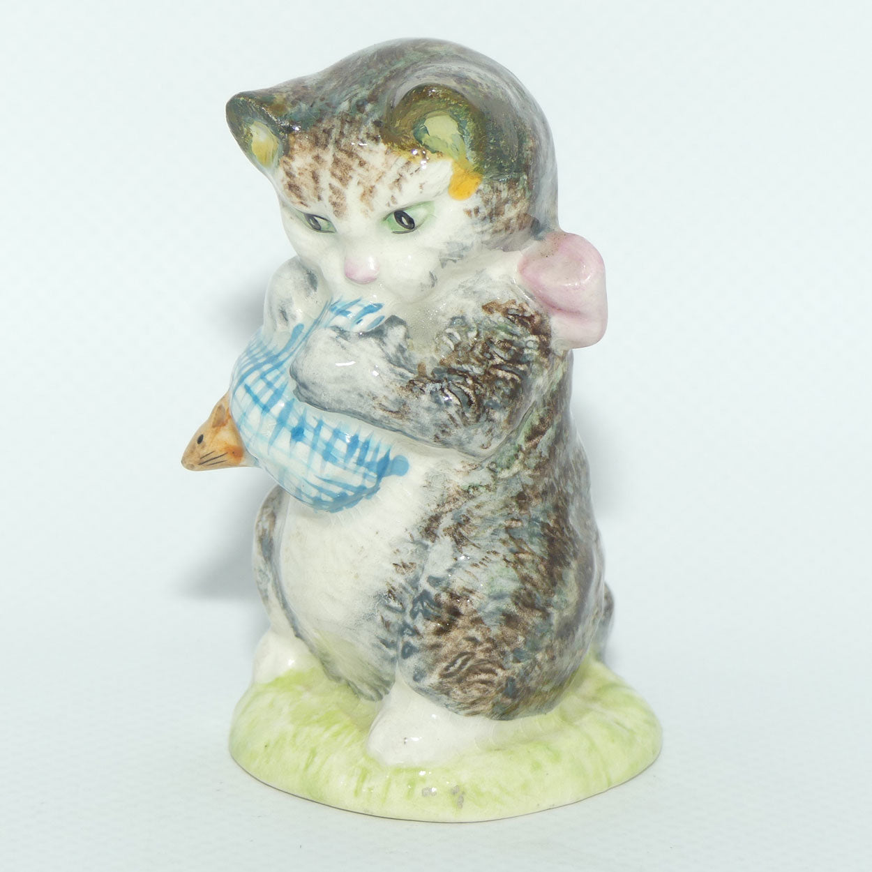 Beswick Beatrix Potter Miss Moppet | BP2a Gold Oval 